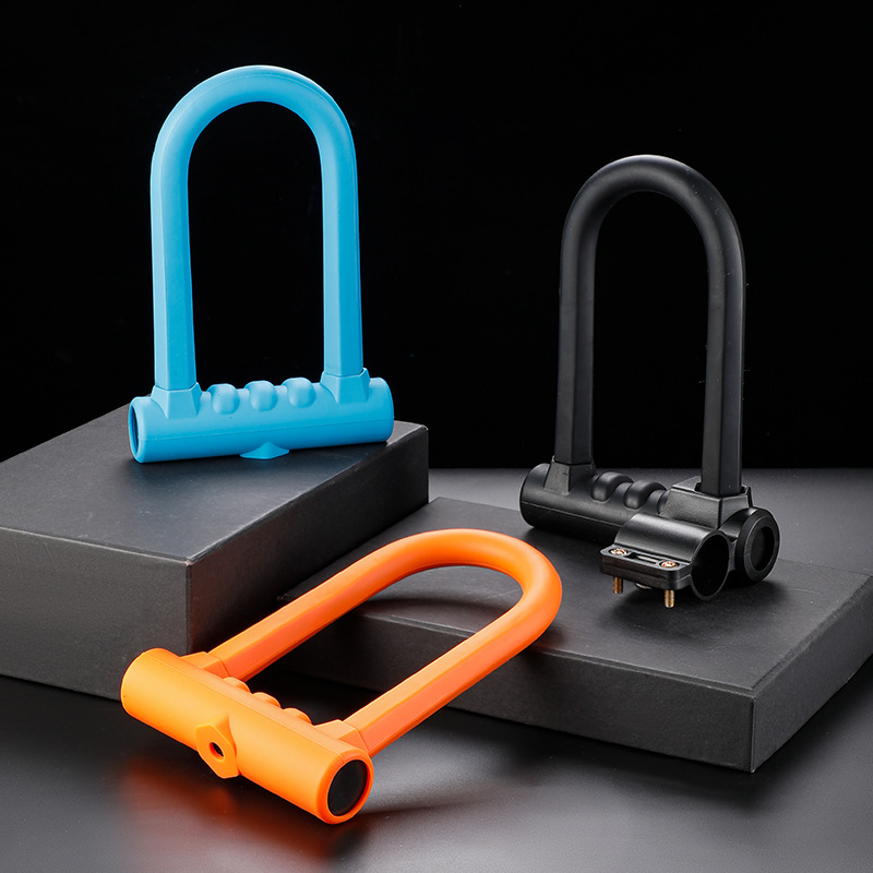 U Lock Heavy Duty - Heavy Duty U-Lock Anti-Theft Bicycle Motorcycle