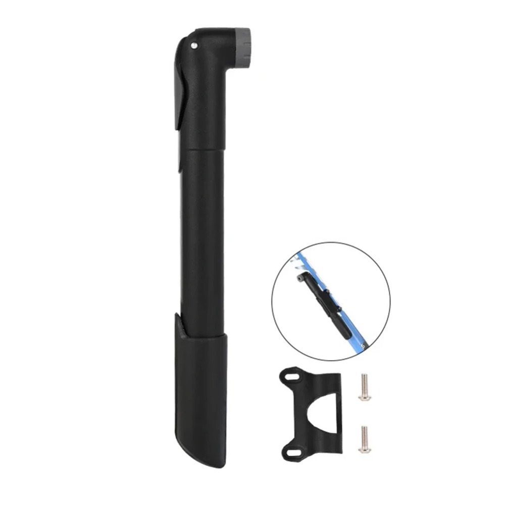 Bike Pump Frame Mount - Portable Bike Pump 120PSI - Bicycle