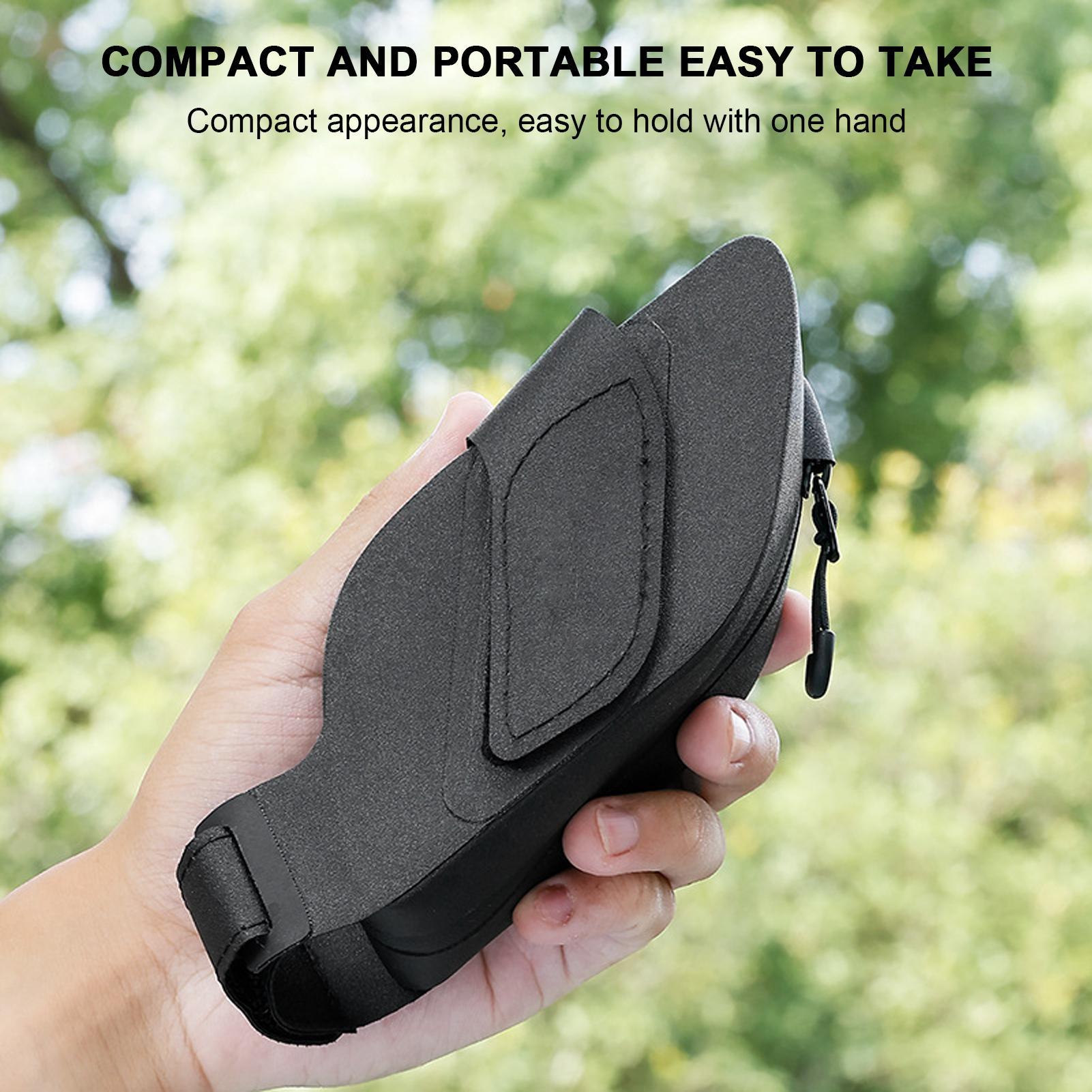 Saddle Bag Under Seat - 0.25L TPU Waterproof Bike Saddle Bag