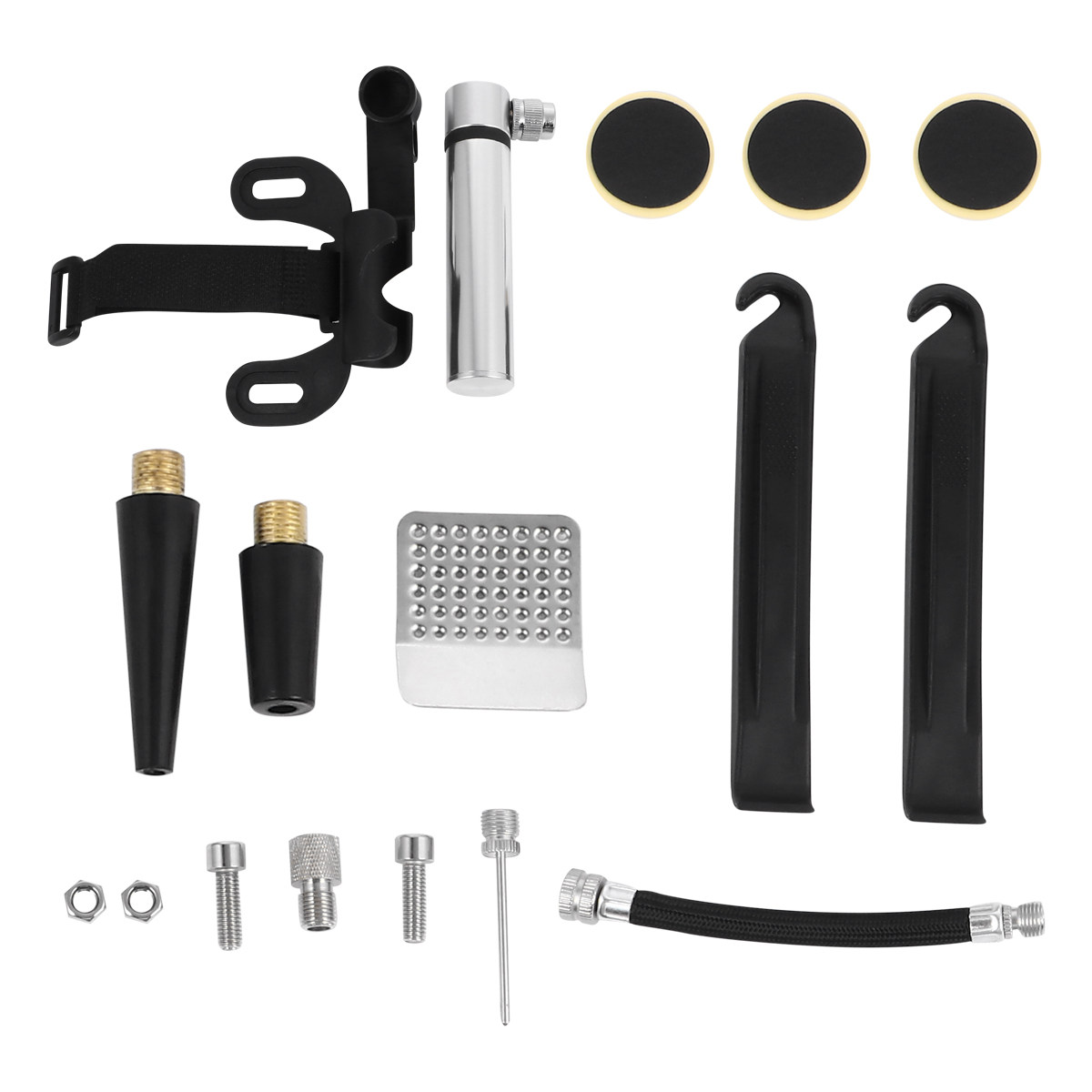 Bike Pump Frame Mount - Bike Pump Puncture Repair Kits Glueless