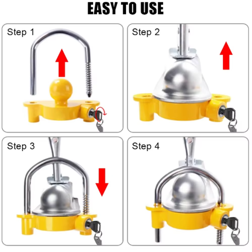 Heavy Duty Trailer Hitch Lock  - огляд і ціна U Lock Heavy Duty