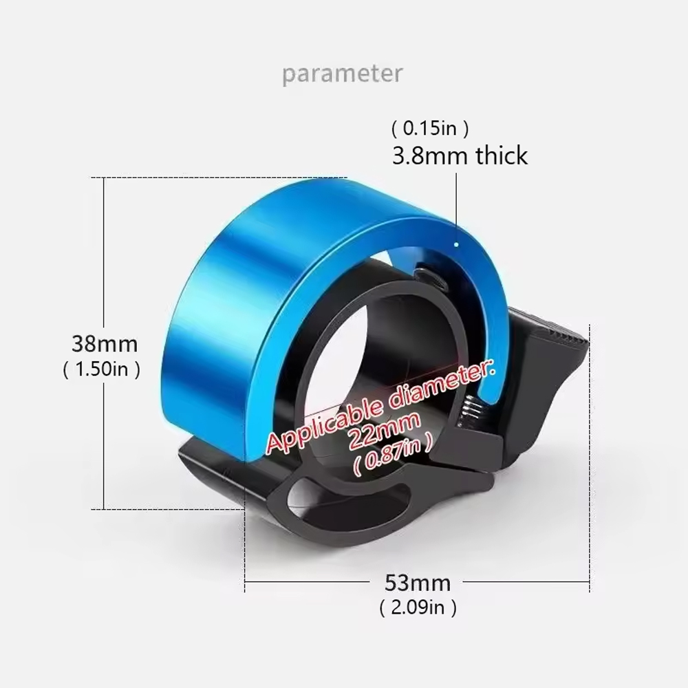 Loud Alloy Bicycle Bell Univer - огляд і ціна Bell Handlebar Ring