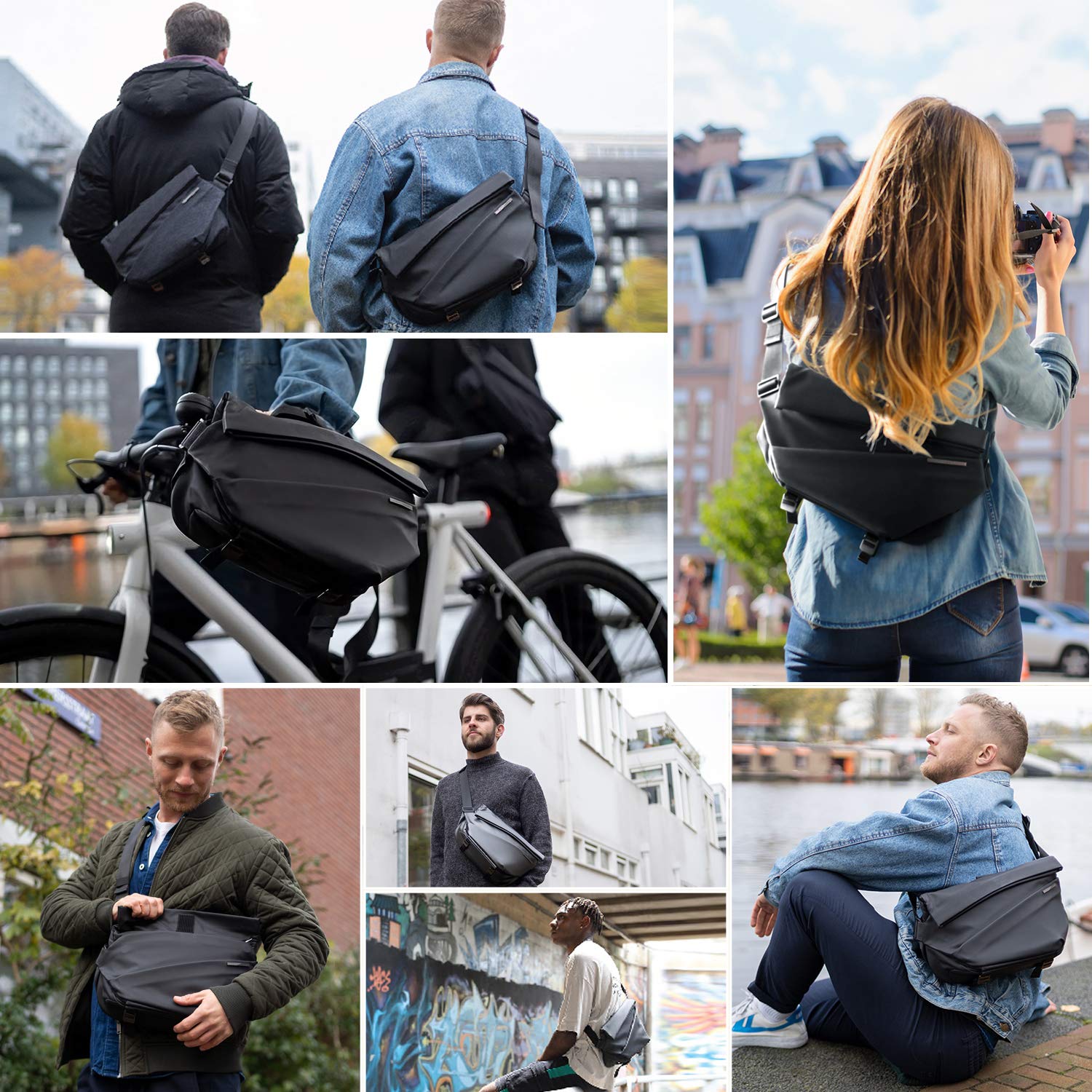 Large Anti-Theft Crossbody Bag - огляд і ціна Cycling To Work