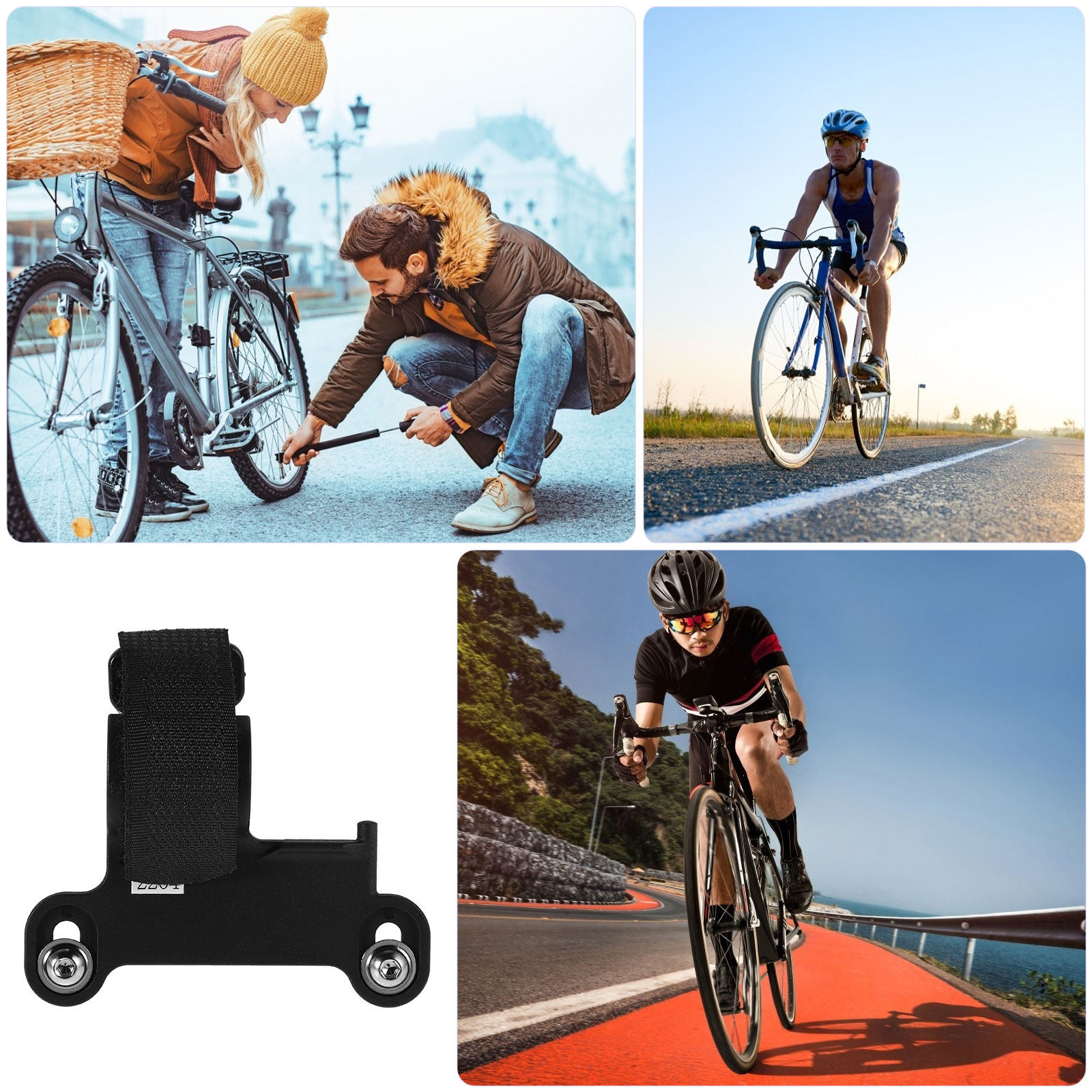 Compact Bike Pump Holder Nylon - огляд і ціна Bike Pump Frame Mount