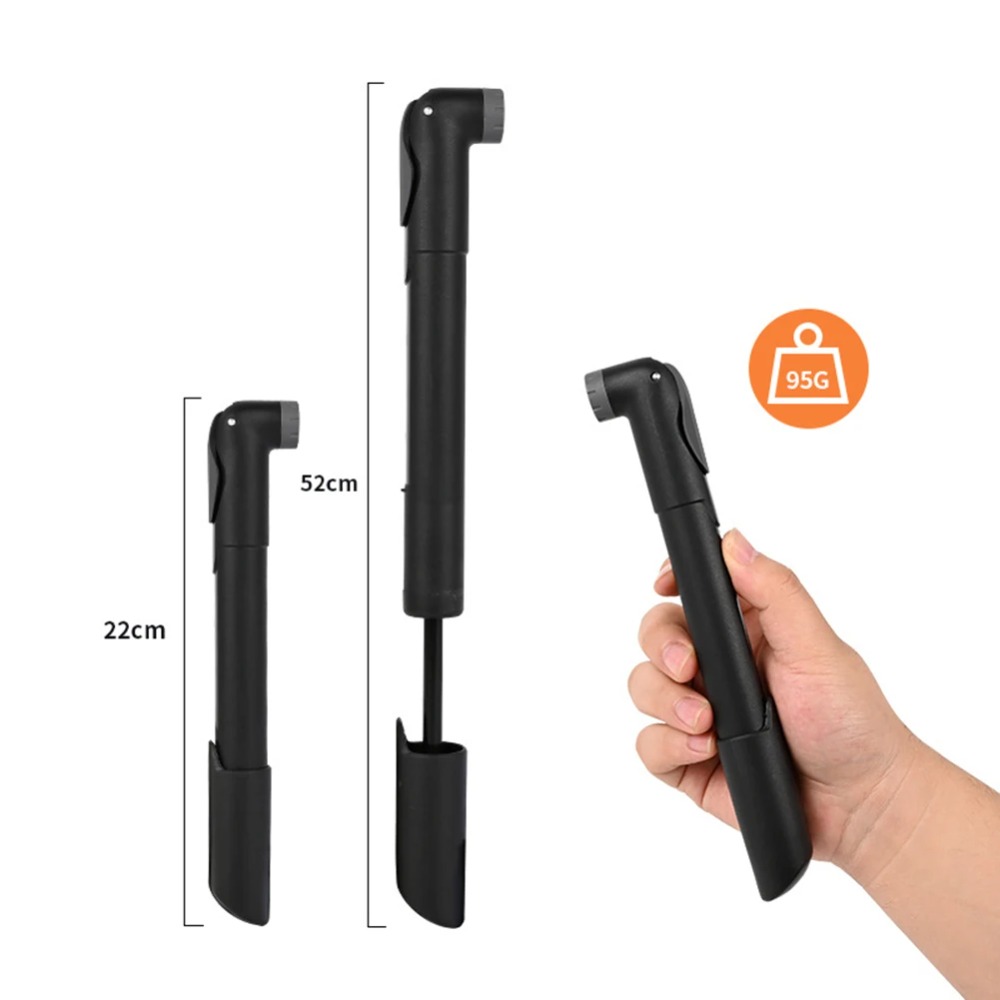 Portable Bike Pump 120PSI - Bi - огляд і ціна Bike Pump Frame Mount