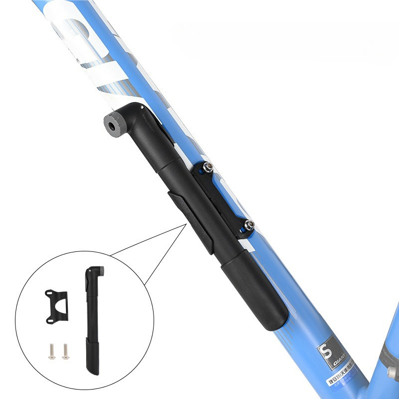 Portable Bike Pump 120PSI - Bi - огляд і ціна Bike Pump Frame Mount
