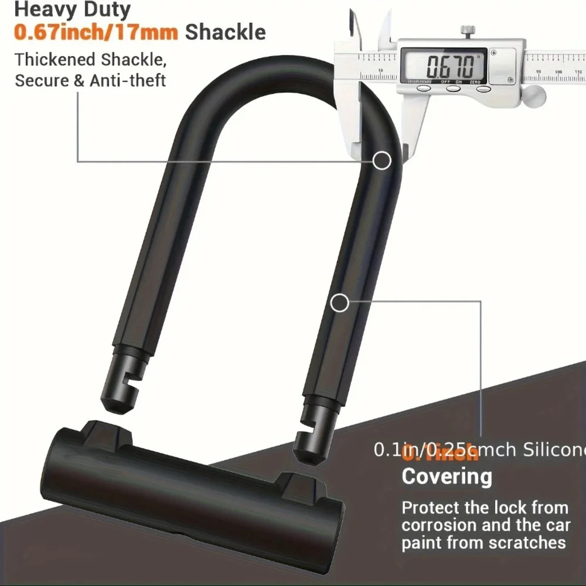Bike Lock Heavy Duty Anti Thef - огляд і ціна U Lock Heavy Duty