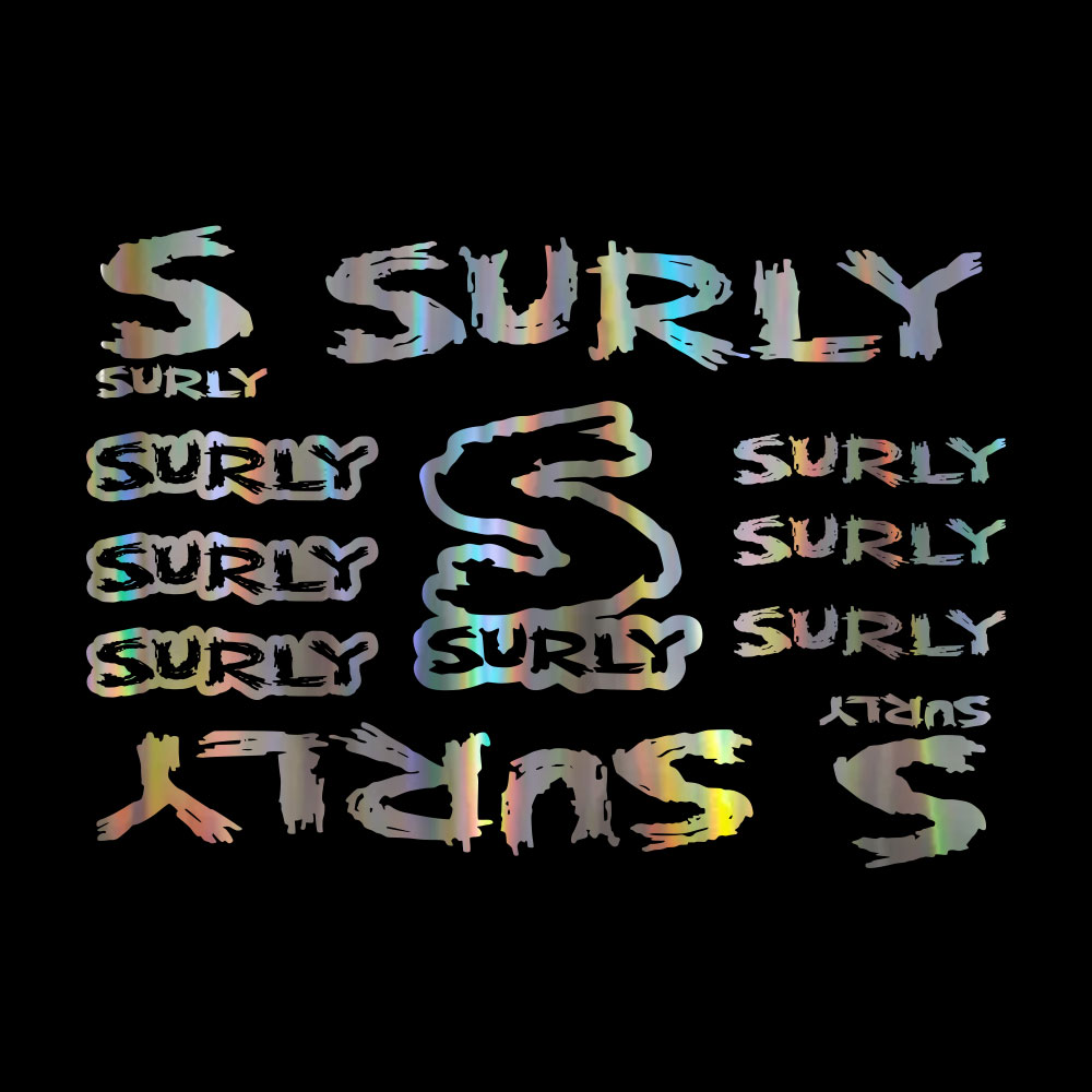 11Pcs Surly Bicycle Frame Stic - огляд і ціна Cycling Quote