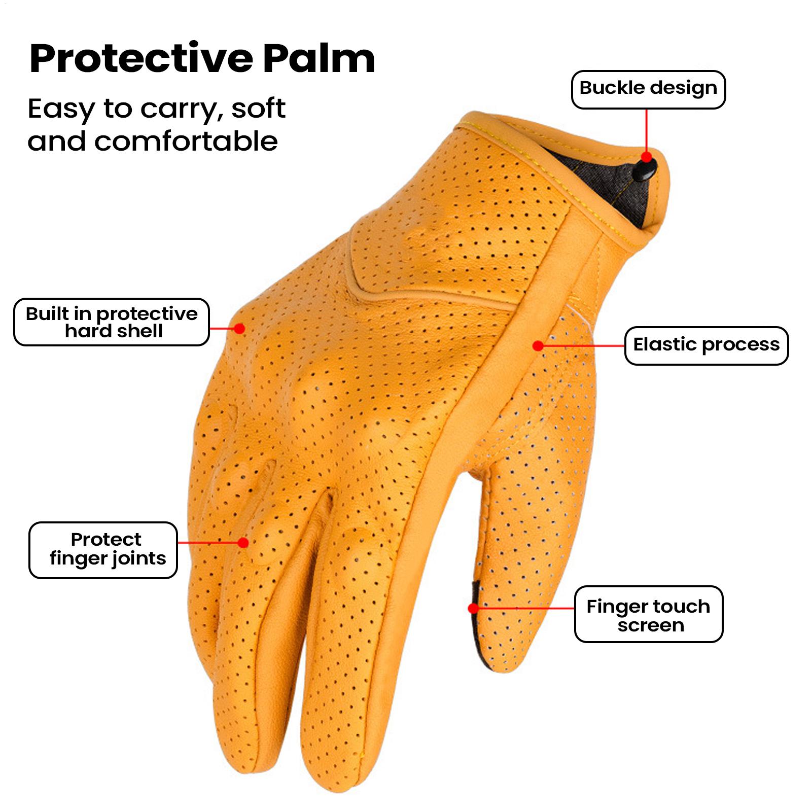 Motorcycle Retro Gloves Breath - огляд і ціна Cycling In City