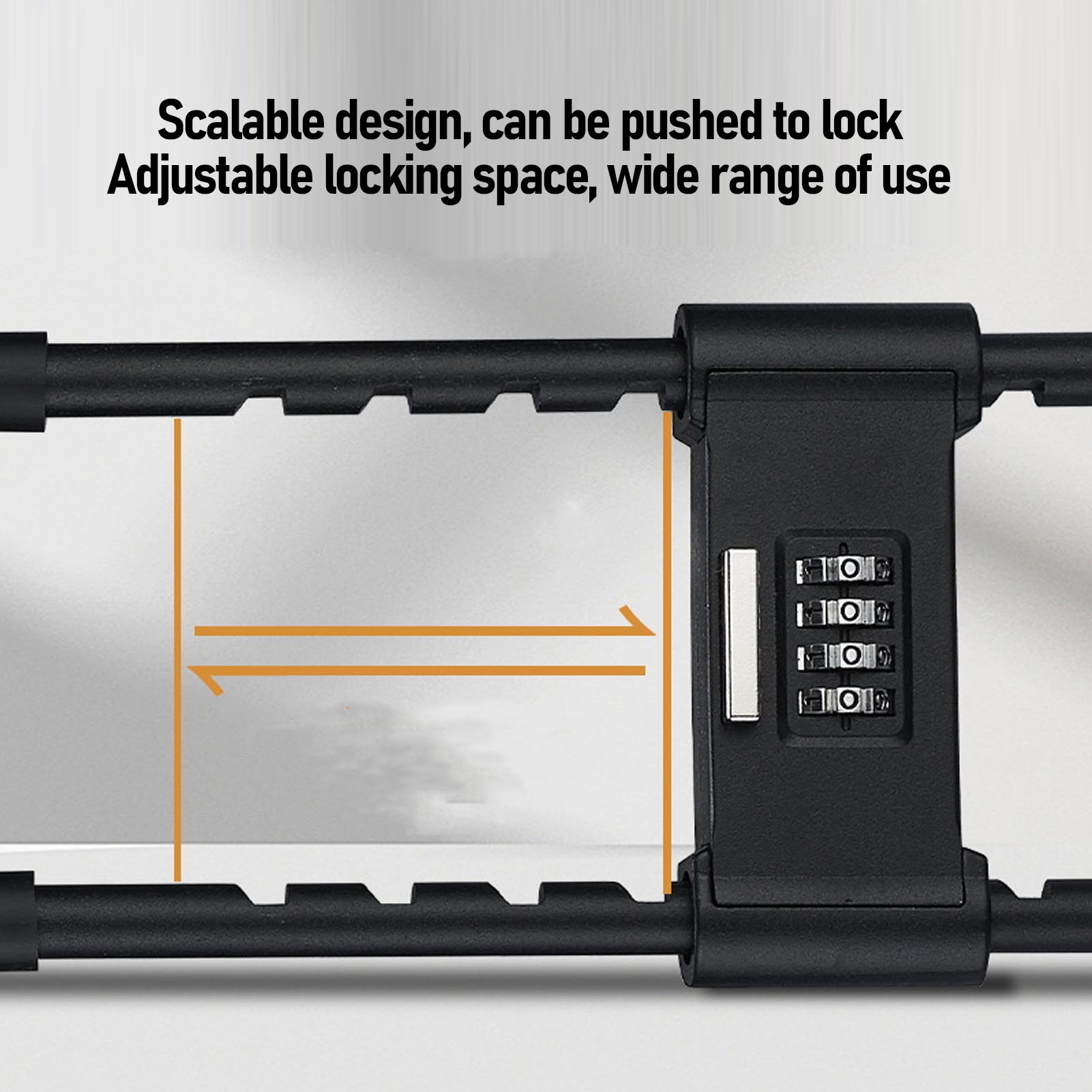 Bike U Lock 4 Digit Combinatio - огляд і ціна U Lock Heavy Duty