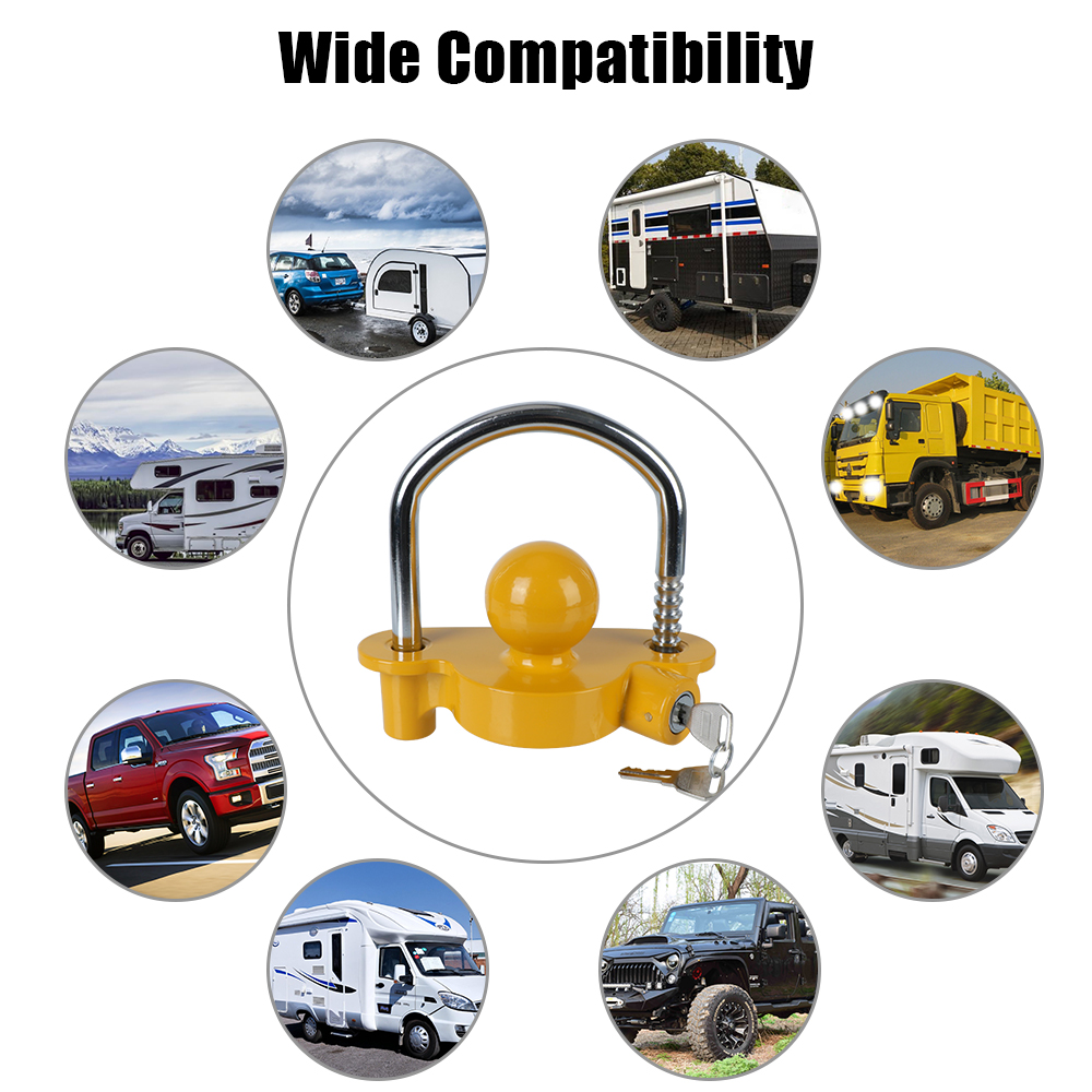 Tow Ball Security Anti-Theft T - огляд і ціна U Lock Heavy Duty