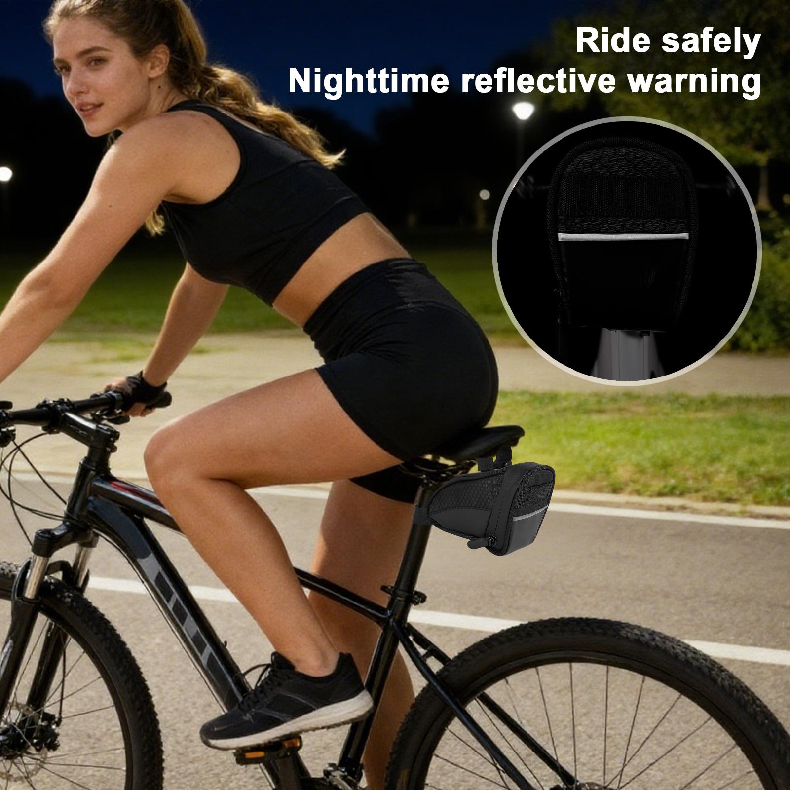 Large Zipper Pouch Bike Bag Wa - огляд і ціна Saddle Bag Under Seat