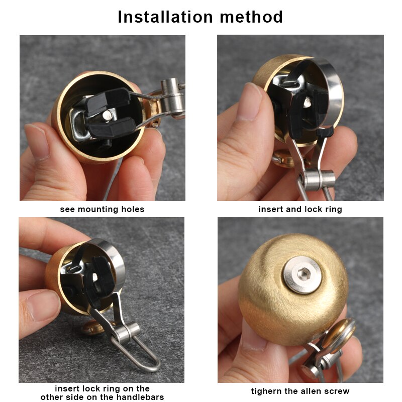 Bicycle Bell Retro Classical C - огляд і ціна Bell Handlebar Ring