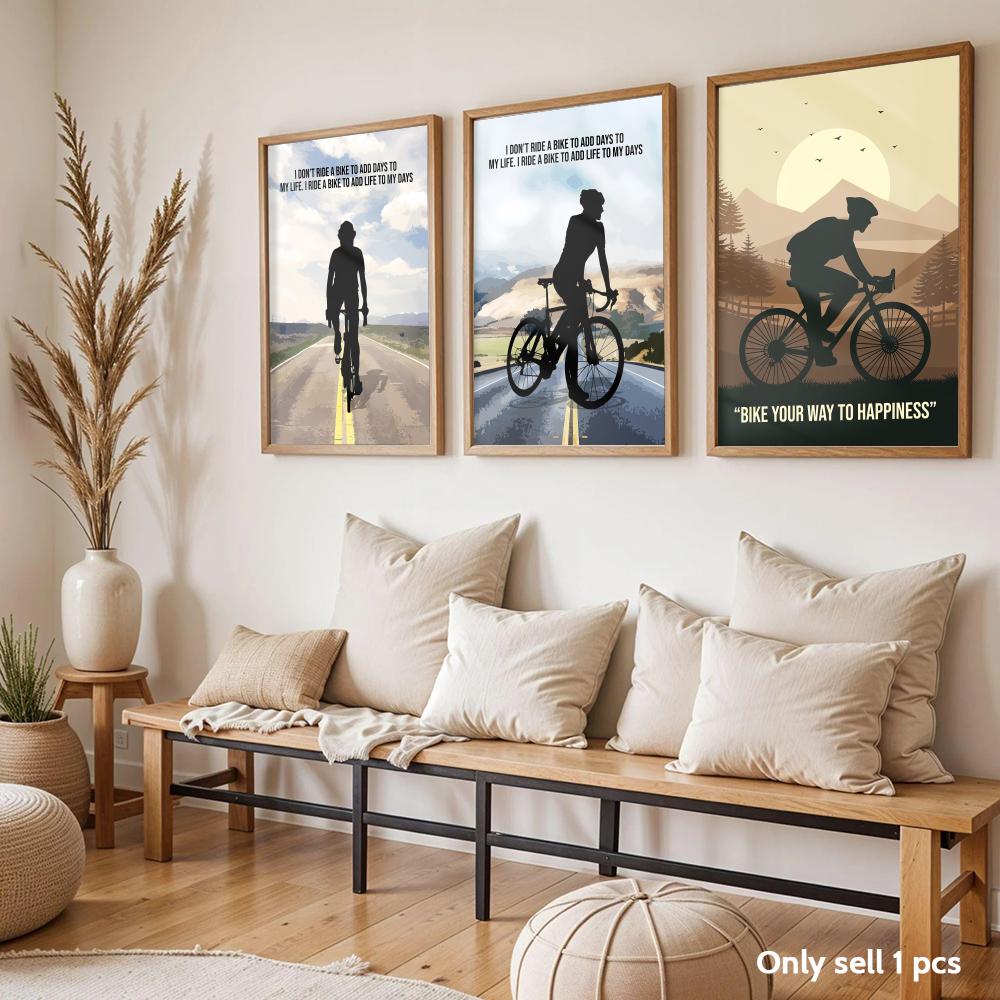 Cycling Motivation Quote Art P - огляд і ціна Cycling Quote