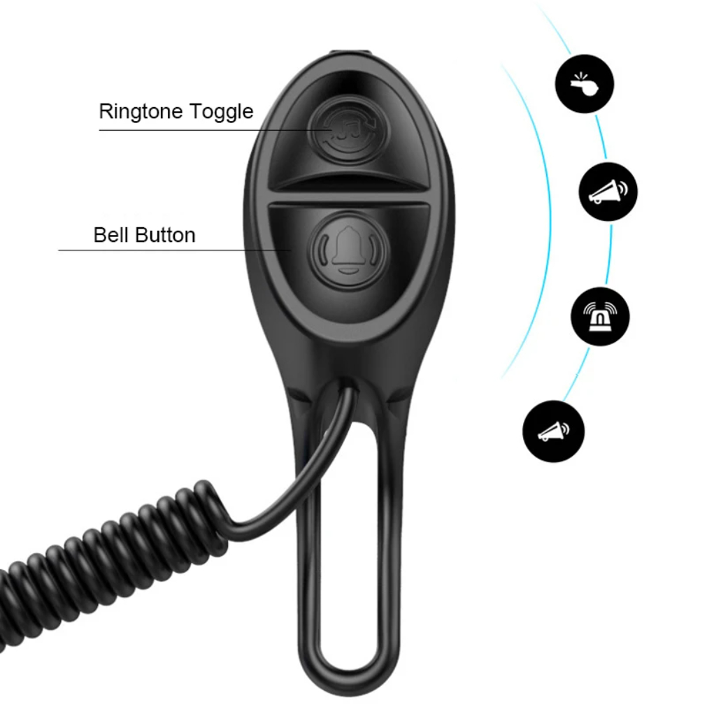 Bicycle Electric Bell USB Rech - огляд і ціна Bell Handlebar Ring
