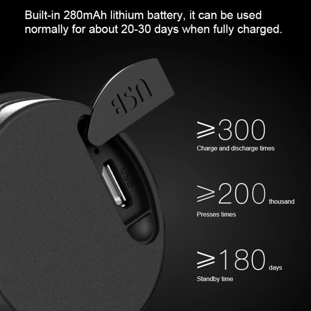 Bicycle Electric Bell USB Rech - огляд і ціна Bell Handlebar Ring