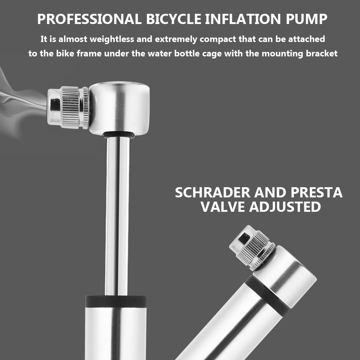 Bike Pump Puncture Repair Kits - огляд і ціна Bike Pump Frame Mount
